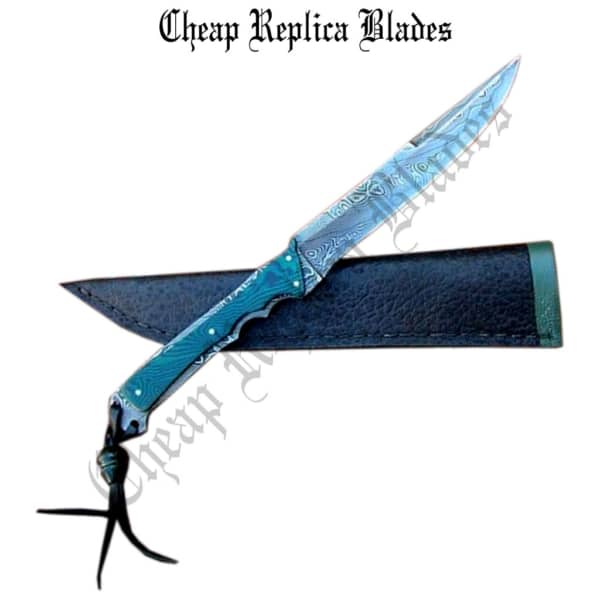 Full Tang Damascus Handmade Knife-0