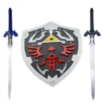 Dark Hylian Shield with Master Swords Set