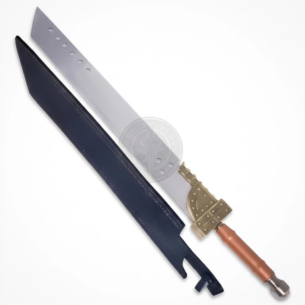 Detailed miniature replica of the iconic Buster Sword used by Zack Fair and Cloud Strife. Final Fantasy Zack Cloud Buster Sword - Image 1
