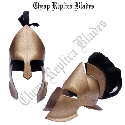 Spartan 300 Helmet with Hairs-0