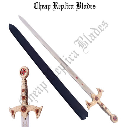 Gold Marto Templar Sword-0