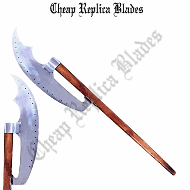 CRB-117 14th C. Medieval Bardiche Axe-0