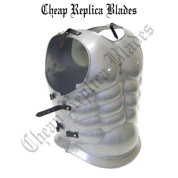 CRB-163 Adult Muscular Cuirass Silver-0