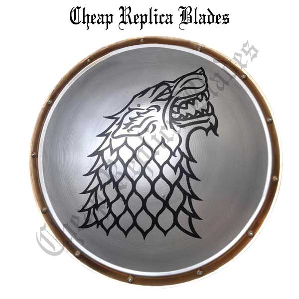 CRB-189 GOT Movie- Winter Direwolf Shield of House Stark-0