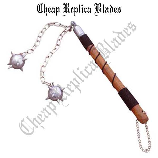 CRB-209 Medieval Double Ball Mace-0