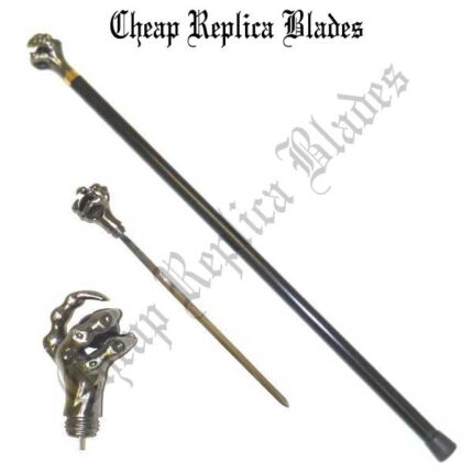 CRB-229 Dragon Claw and Ball Walking Sword Cane-0
