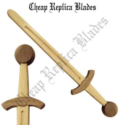 CRB-244 Medieval Practice Wooden Dagger-0