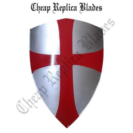 CRB-263 Medieval Templar Knights Red Cross Crusader Shield-0