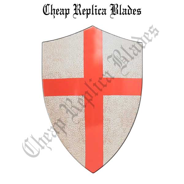 CRB-265 Templar Knights Red Cross Crusader Shield-0