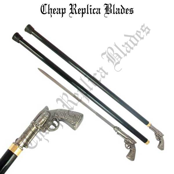 CRB-270 Pistol Sword Cane-0