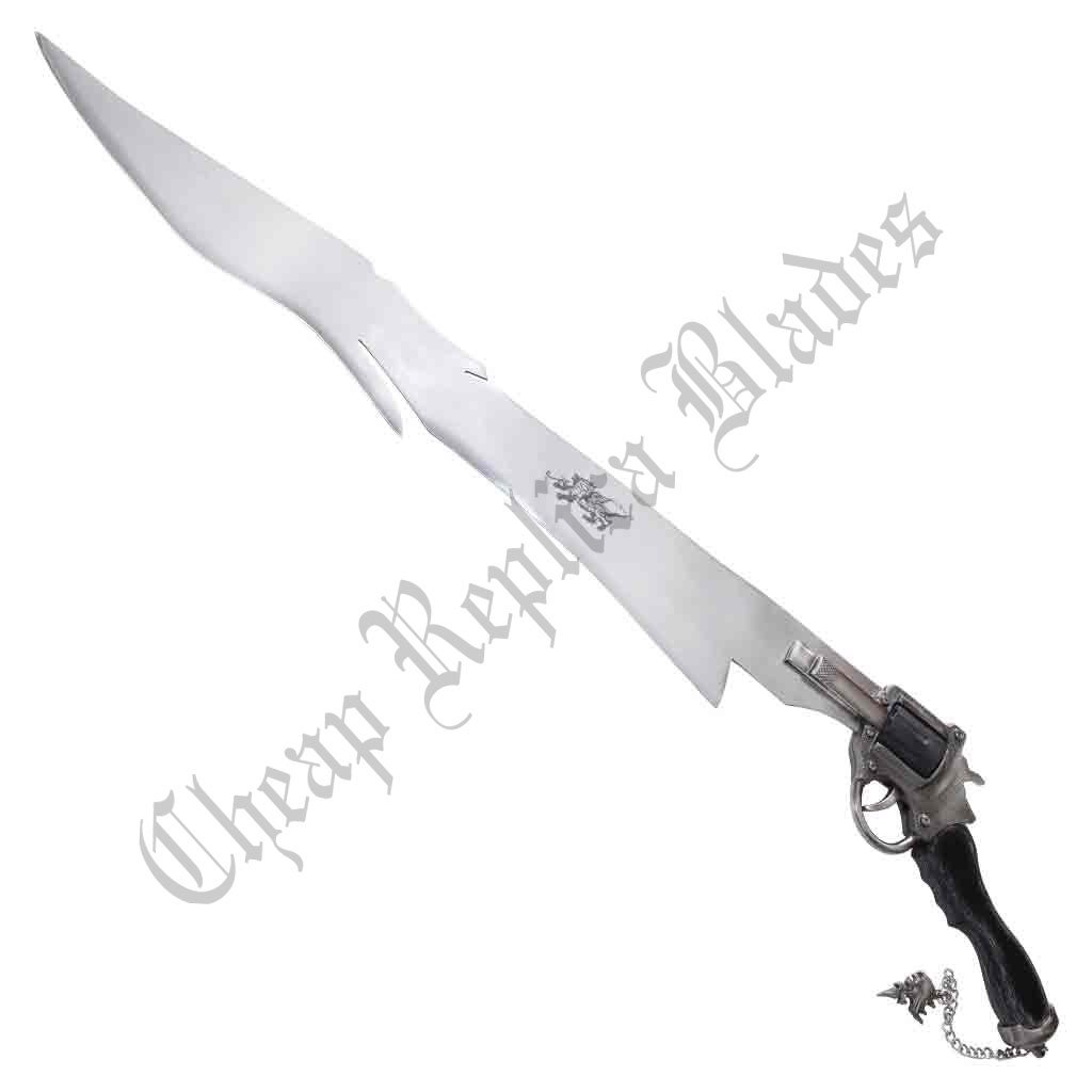 2 Final Fantasy Cutting Trigger Functional Gunblade Sword - Image 1