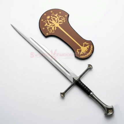 The-Broken-Shards-of-Narsil-Sword-Replica-with-Wooden-Display